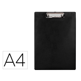 Q-connect Portanotas Plástico 50% Reciclado Din A4 Negro Grosor 2,1 mm Dimensiones 23x33,5 cm Precio: 3.69000027. SKU: B14P3QE7LN