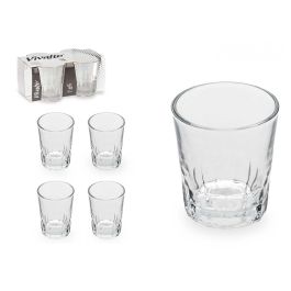 Set 4 Vasos Vidrio Cortado 100Ml Vivalto 16X7CM (24 Unidades) Precio: 42.69000032. SKU: B1A5RCGP5L