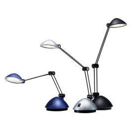 Archivo 2000 Lámpara de Escritorio LED 3W 200lm Brazo Articulado Luz Cálida Plata Metalizado - Ideal para Lectura y Oficina Precio: 86.88999957. SKU: B192E5BZ5C