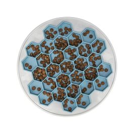 Comedero para Mascotas Trixie Azul Gris Caucho TPE Plástico TPR Ø 30 cm