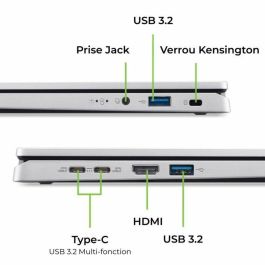 Acer AG14-71P-57Z6 Portátil Aspire Go 14'' IPS WUXGA, Intel Core i5-13420H, 16GB RAM, 512GB SSD, Windows 11 Acer AG14-71P-57Z6 Portátil Aspire Go 14'' IPS WUXGA, Intel Core i5-13420H, 16GB RAM, 512GB SSD, Windows 11