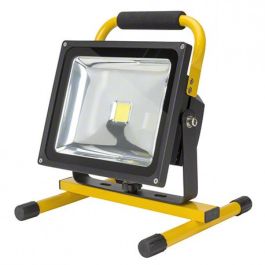 Foco Proyector LED UPL-FL30W 30W 3000Lm 6000K IP65 Batería Recargable Portátil para Emergencias Obras y Reparaciones, 3h Autonomía 40000H Foco Proyector LED UPL-FL30W 30W 3000Lm 6000K IP65 Batería Recargable Portátil para Emergencias Obras y Reparaciones, 3h Autonomía 40000H
