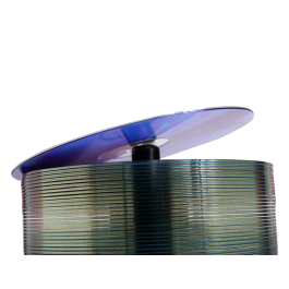 Q-connect CD-R con Superficie 100% Imprimible para Inkjet, Capacidad 700MB, Duración 80min, Velocidad 52x, Bote de 50 Unidades