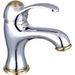 Grifo mezclador de lavabo Glenan de ROUSSEAU - Cromo y oro Precio: 67.99000043. SKU: B1EQC6K233