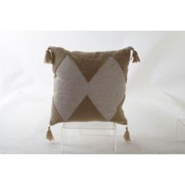 DKD Home Decor Cojín Decorativo Boho Terracota Beige 40x40x10 cm de Polyester con Cremallera - Colección Desert Oasis - Pack de 4 Unidades Precio: 32.15454. SKU: B1HFYPGV52