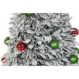 DKD Home Decor Árbol de Navidad Artificial LED IP44 Tradicional Verde 150x63.5 cm Plegable Desmontable