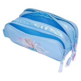 Estuche Escolar Disney Frozen Azul
