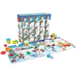 Calendario de Adviento PLAY-DOH - 24 sorpresas - 24 botes de masa - tapete de actividades para niños a partir de 3 años