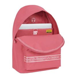 Kappa Basics Mochila para Portátil 14,1" Marsala 600D Poliéster 31x41x16cm