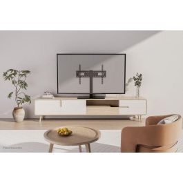 Neomounts DS45-430BL16 Soporte de escritorio para TV de 37-70", máx. 40kg, Giro 70°, Altura ajustable, VESA 200x200-600x400 - Negro