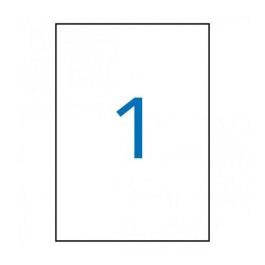 Etiquetas Adh.Impr.Apli A4 Blanca C.Rectos Recicladas Caja 100H 210X297 Mm 100 Uds.(12070) Precio: 25.4999998. SKU: B1EDXNNP64
