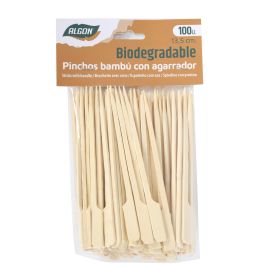 Set de 100 pinchos de bambú agarrador 135 mm Algon (18 Unidades) Set de 100 pinchos de bambú agarrador 135 mm Algon (18 Unidades)