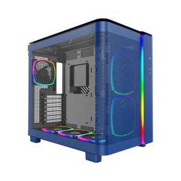 Montech KING 95 PRO Midi Tower PC Azul Vidrio Templado