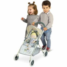 Decuevas Silla de Muñeca 2x1 con Muñeca Cuerpo Blando, Apta Muñecas hasta 50 cm