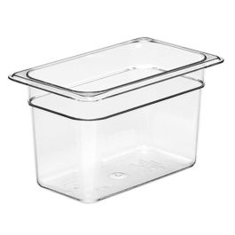 CAMBRO 46CW-135 - Recipiente GN 1/4 3,7 L - 16,2 x 26,5 x 15 cm - Transparente - Venta 1 unidad. Precio: 13.50000025. SKU: B17RLX5NR2