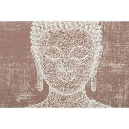 DKD Home Decor Cuadro Oriental 5 x 120 x 80 cm Poliester Pino Marron Buda