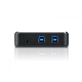 Aten US234 Hub USB 3.2 Gen 1 Type-B y Type-A, 5000 Mbit/s, Negro