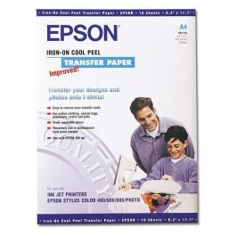 Epson Papel Transfer Iron-On Cool Peel, Transferencia Sobre Tela A4, 10 Hojas De 124 gr. Precio: 25.95000001. SKU: B1K4X2K33L