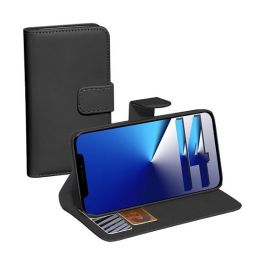PEDEA 50160945 Funda Libro Classic con Cierre Magnético y Soporte para iPhone 14 - Negro