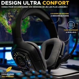 The G-Lab THE1732321599230 Auriculares Gaming KORP COBALT 7.1 con Cable, Sonido Envolvente 7.1, USB, RGB