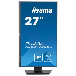Iiyama Pantalla XUB2793QSU-B7 27" IPS WQHD 100Hz con Soporte Ajustable en Altura