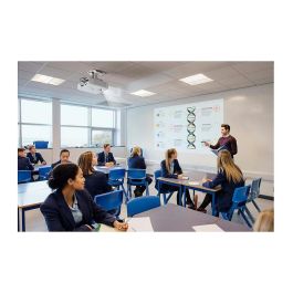 Epson EB-L260F Proyector FHD 1080p 3-LCD Laser 4600 Lúmenes HDMI VGA Blanco