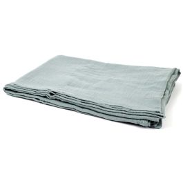 Home Deco Factory Manta de Algodón Verde 120x150 cm Suave y Ligera 100% Algodón