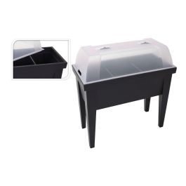 Invernadero tipo mesa 80x40x65cm Negro Polipropileno Precio: 55.68999953. SKU: S7901772