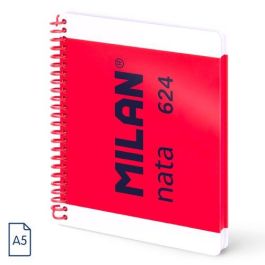 Milan Cuaderno Espiral A5 80H 95 gr 5x5 mm Tapa Dura Colección Nata® 624 Rosa Milan Cuaderno Espiral A5 80H 95 gr 5x5 mm Tapa Dura Colección Nata® 624 Rosa Precio: 2.8900003. SKU: B12WXTRRWK