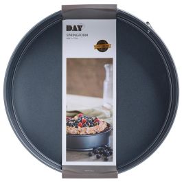 Day Molde Desmontable para Tarta/Pastel Ø 28 cm Acero Carbónico Antiadherente Gris