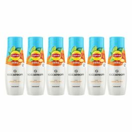 Sodastream SOD7290116749112 6 Concentrados para preparar Té Helado Lipton Sabor Melocotón Sin Azúcar para máquinas Sodastream - 440ml
