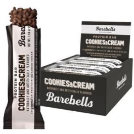 BAREBELLS Barrita Proteica Cookies & Cream, 12 Unidades x 55g, Suave y Cremosa, 20g Proteína, Sin Azúcares Añadidos Precio: 32.7900001. SKU: B1GEQVJZ7M