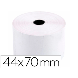 Q-connect Rollo Sumadora Térmico 44 mm Ancho x 70 mm Diámetro Sin Bisfenol A