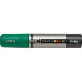 Lyra Marcador Permanente Mark All L6840063 Verde Esmeralda Punta Pincel 15mm 4 Piezas Secado Rápido Resistente al Agua y Luz Precio: 13.89000019. SKU: B1AV56P7S2