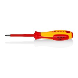 Knipex Destornillador cruciforme Phillips 982401, mango ergonómico, acero al cromo vanadio, 187x30x30 mm Precio: 10.69000031. SKU: B1GLZQB5GD