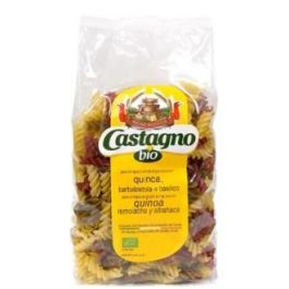 CASTAGNO Espirales de Trigo con Quinoa y Remolacha Ecológicas 500g Pasta Alimenticia Vegana Precio: 3.5899996. SKU: B19ATAG52G