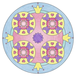 Ravensburger Mandala Design Unicornio Juego Creativo Niña a partir de 6 años