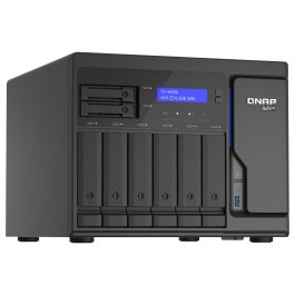 Qnap TS-H886-D1602-8G NAS Servidor 8 Bay (6x3.5" + 2x2.5") con Procesador Intel Xeon D-1622, 16GB RAM DDR4 ECC y 4 Puertos 2.5GbE