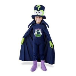 Disfraz enigma con sombrero, mono, capa, guantes y cubrebotas talla 4-5 y Disfraz enigma con sombrero, mono, capa, guantes y cubrebotas talla 4-5 y