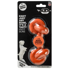 Tasty Bone Nudo Pollo Asado Juguete Masticable Resistente para Perros Precio: 10.69000031. SKU: B1BAAA9F4K
