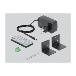 DeLOCK KVM 4 en 1 Multiview Switch 4x HDMI con USB 2.0, Metal Negro, 60 Hz, Resolución Full HD 1080p, Incluye Mando a Distancia y Adaptador