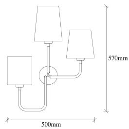 OPV-892OPV1223-PASS Aplique de Pared Medellin con Pantalla Çatal - 3581 Negro/Blanco 3xE27 Sin Bombilla Precio: 14.7899994. SKU: B1DDNNY2S7