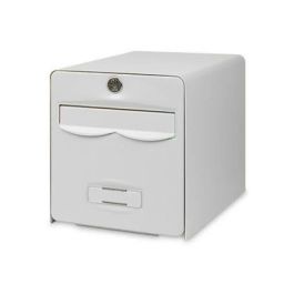 BURG WACHTER Buzón Balthazar de acero galvanizado prelacado, 1 puerta, Blanco. Protección anticorrosión, antirrobo (22kg) y pintura resistente. Precio: 58.88999941. SKU: S7108351