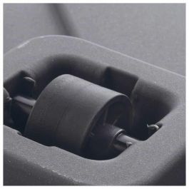 Deroma Jardinera Muret Cosmo Antracita con Reserva de Agua y Ruedas 78 cm 9HP14SZ