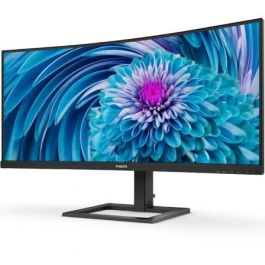 Philips Monitor Profesional Ultrapanorámico Curvo 346E2CUAE 34" WQHD USB-C 100Hz 1ms VA Negro