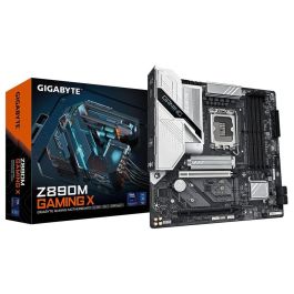 Gigabyte Placa Base Z890M Gaming X - Intel Core Ultra (Serie 2), DDR5 hasta 8800MHz, micro ATX, PCIe 5.0, LAN 2.5GbE, USB 3.2 Gen 1 Precio: 201.59000026. SKU: B1DBRK9A4J