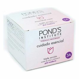 Pond's Cuidado Esencial Triple Acción Crema Facial Antiarrugas Antiedad Reafirmante Antimanchas Pieles Maduras 50ml Precio: 4.49999968. SKU: S0581658