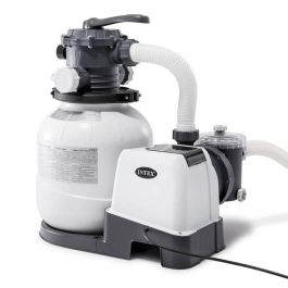 Intex Filtro de Arena 6 m³/h Piscinas 36m³ con Prefiltro, Válvula 6 Vías, Control Digital, 23kg Arena, Adaptadores 32-38mm Precio: 198.78999976. SKU: B12MKLPF28