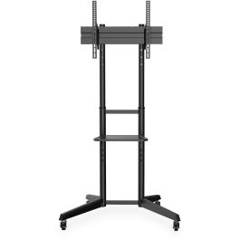 Digitus Carro para TV con Bandeja, 37-70 Pulgadas, Negro