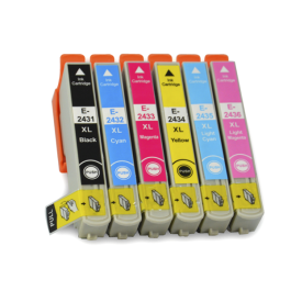 Dayma Cartucho Tinta Compatible Epson T2433 Magenta para XP 750, XP 850, XP 950, XP 760, XP 860, XP 55, XP 960 Dayma Cartucho Tinta Compatible Epson T2433 Magenta para XP 750, XP 850, XP 950, XP 760, XP 860, XP 55, XP 960